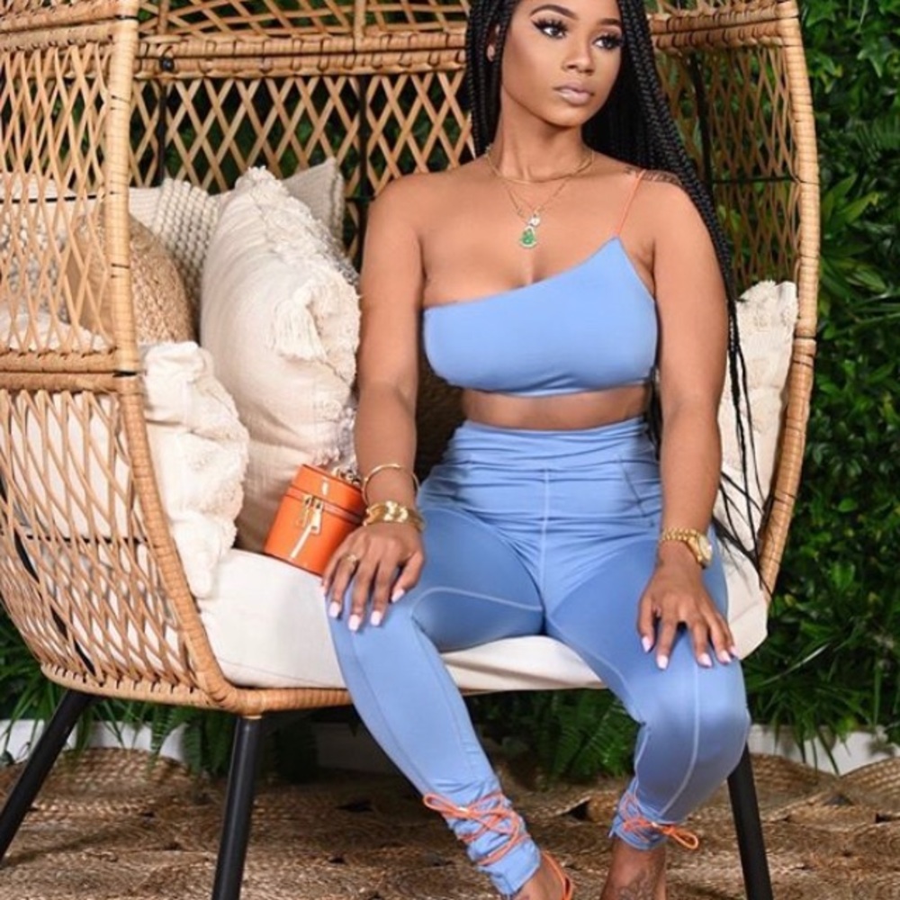 Blue Two Piece Set - Picture 3 of 3